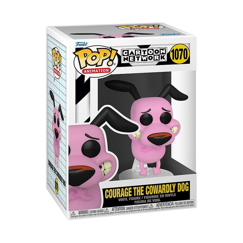 Funko POP! Animation: Courage the Cowardly Dog Courage Vinyl Figure