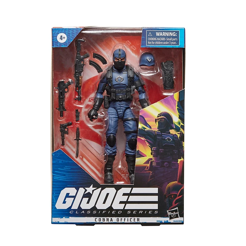 Hasbro G.I. Joe Classified Series Cobra Officer 6-In Action Figure