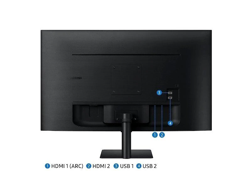 Samsung 32-in M5 FHD (1920x1080) 60Hz Smart Monitor with Streaming TV LS32AM500NNXZA