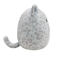 Squishmallows Grey Spotted Leopard with Eyelashes and Sparkle Ears 8-In Plush