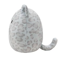 Squishmallows Grey Spotted Leopard with Eyelashes and Sparkle Ears 8-In Plush