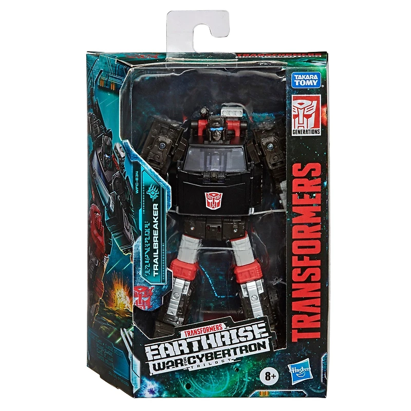 Hasbro Transformers Takara Tomy Earthrise War for Cybertron Trilogy WFC-E34 Trail Breaker Deluxe 5.5-in Action Figure