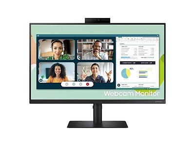 Samsung 24-in S40A FHD (1920x1080) 75Hz Webcam Monitor LS24A400VENXZA