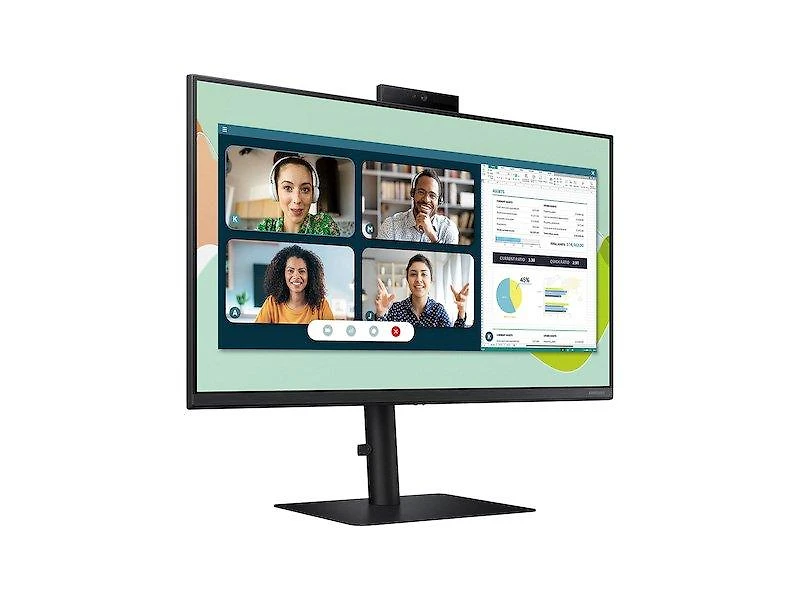 Samsung 24-in S40A FHD (1920x1080) 75Hz Webcam Monitor LS24A400VENXZA