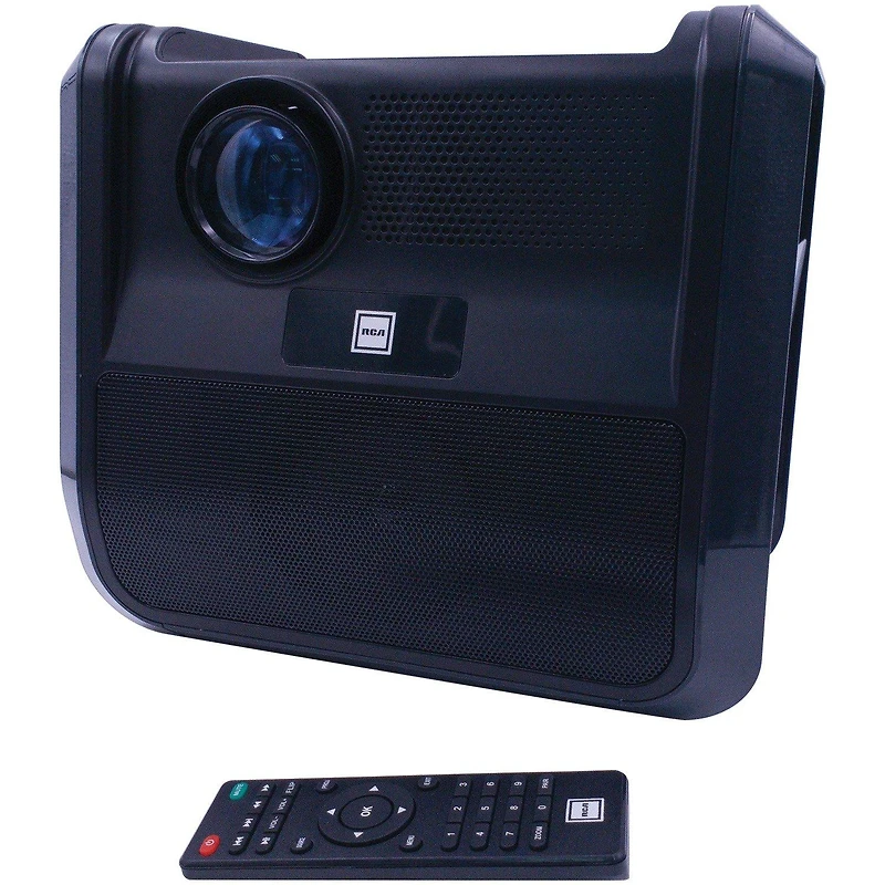 RCA Portable Home Theater Projector Entertainment System with Built-in Speaker