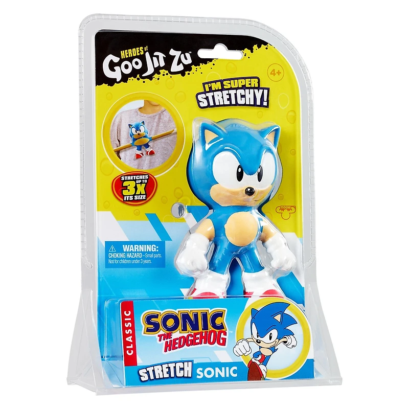 Moose Toys Heroes of Goo Jit Zu Sonic the Hedgehog Stretchy Figure