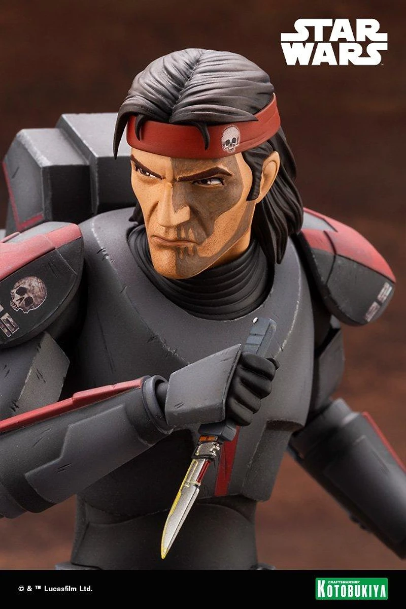 Kotobukiya ARTFX Star Wars: The Bad Batch Wrecker 10-In Statue