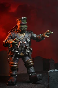 NECA Universal Monsters x Teenage Mutant Ninja Turtles Ultimate Raphael as Frankenstein's Monster 7-in Scale Action Figure