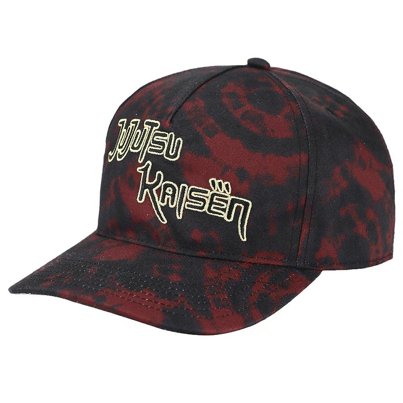 Jujutsu Kaisen Itadori Unstructured Tie Dye Poly Twill Hat