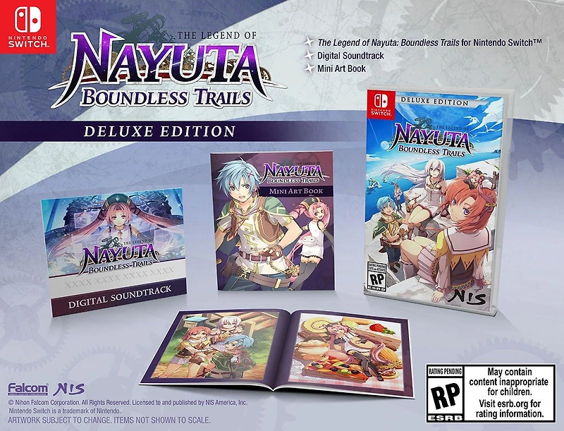The Legend of Nayuta: Boundless Trails - Nintendo Switch