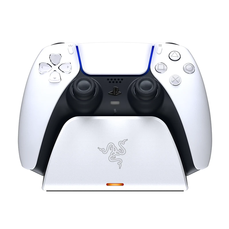 Razer Quick Charging Stand for PlayStation 5 DualSense Wireless Controller White