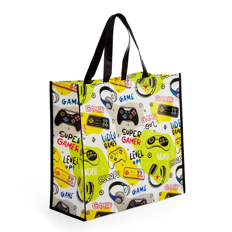 Geeknet Gamer Patterned Tote GameStop Exclusive