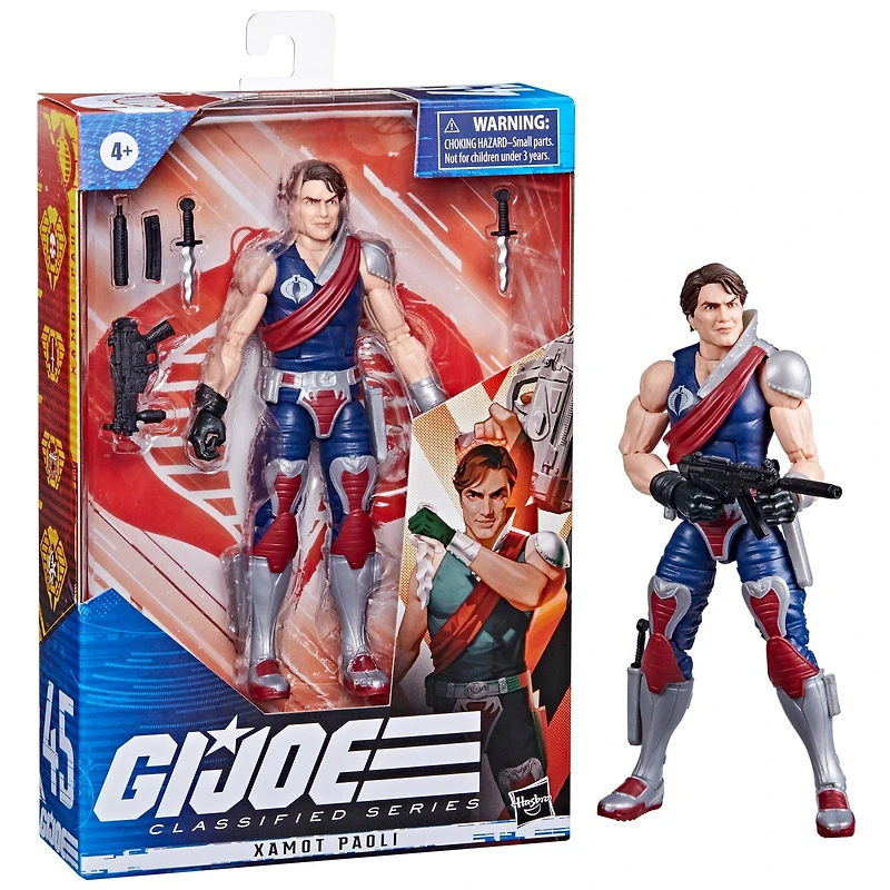 Hasbro G.I. Joe Classified Series Xamot Paoli 6-in Scale Action Figure
