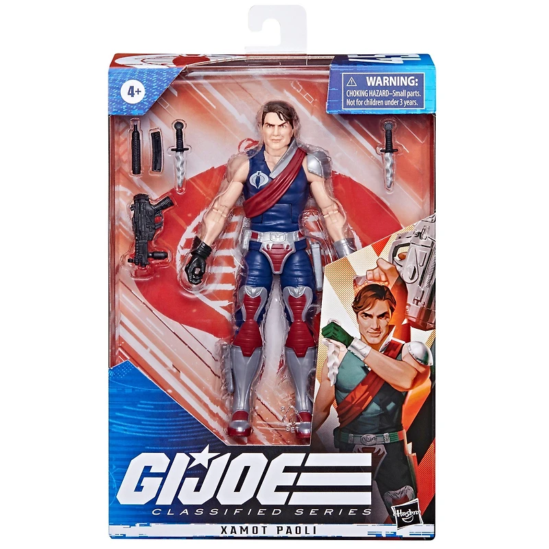 Hasbro G.I. Joe Classified Series Xamot Paoli 6-in Scale Action Figure