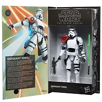 Hasbro Star Wars the Black Series Sergeant Kreel 6-in Action Figure