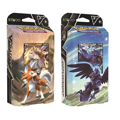Pokemon Lycanroc V or Corviknight V
