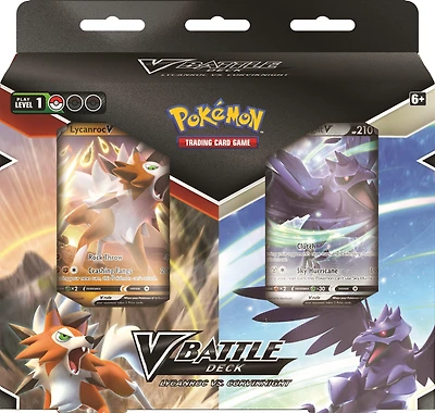 Pokemon Trading Card Game Lycanroc vs. Corviknight