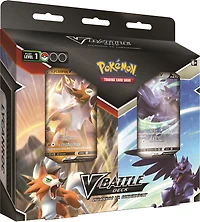 Pokemon Trading Card Game Lycanroc vs. Corviknight