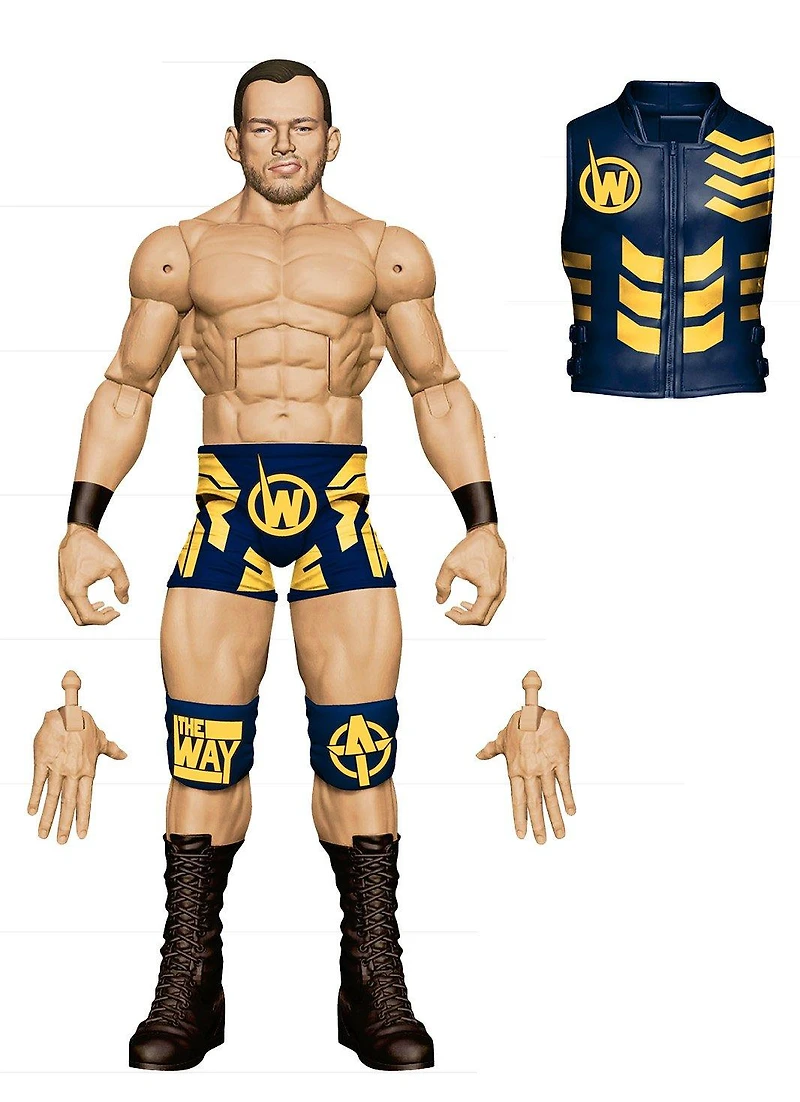 Mattel WWE Elite Collection Austin Theory 6-in Action Figure Series 91