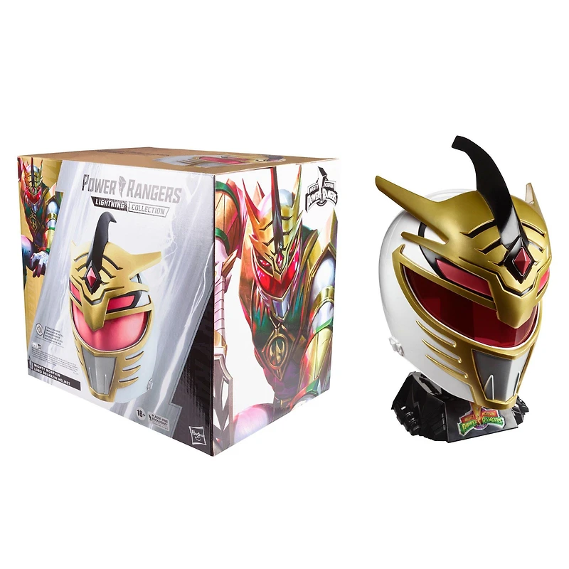 Hasbro Power Rangers Lightning Collection Premium Mighty Morphin Lord Drakkon Full Scale Helmet GameStop Exclusive