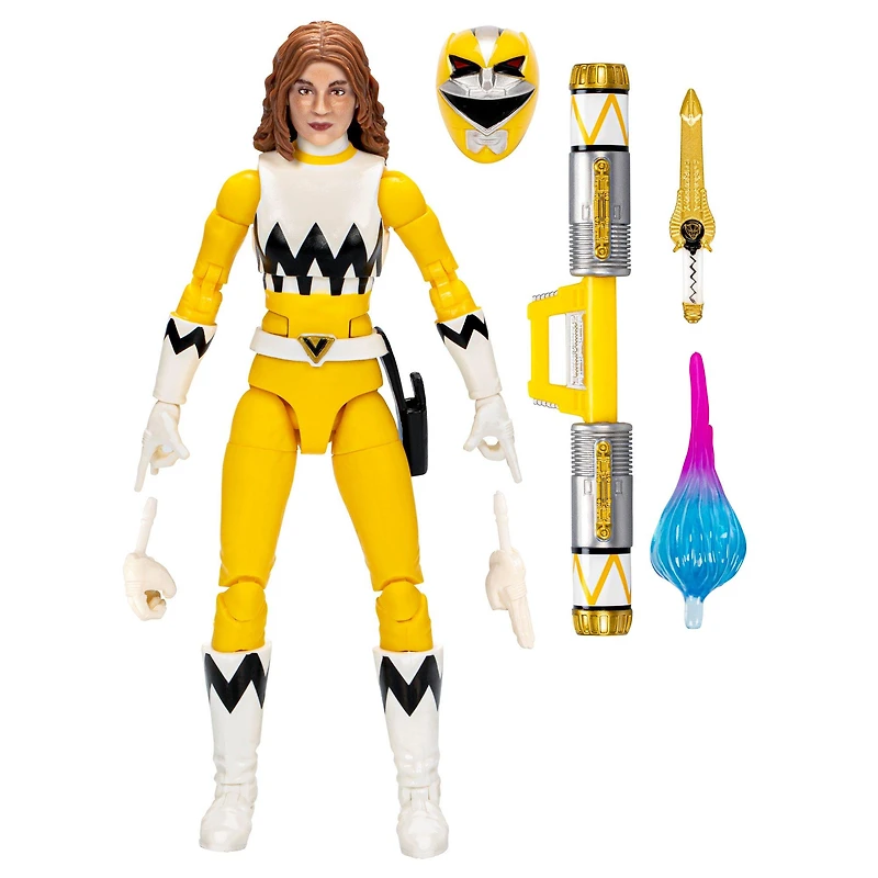 Hasbro Power Rangers Lightning Collection Lost Galaxy Yellow Ranger 6-in Action Figure
