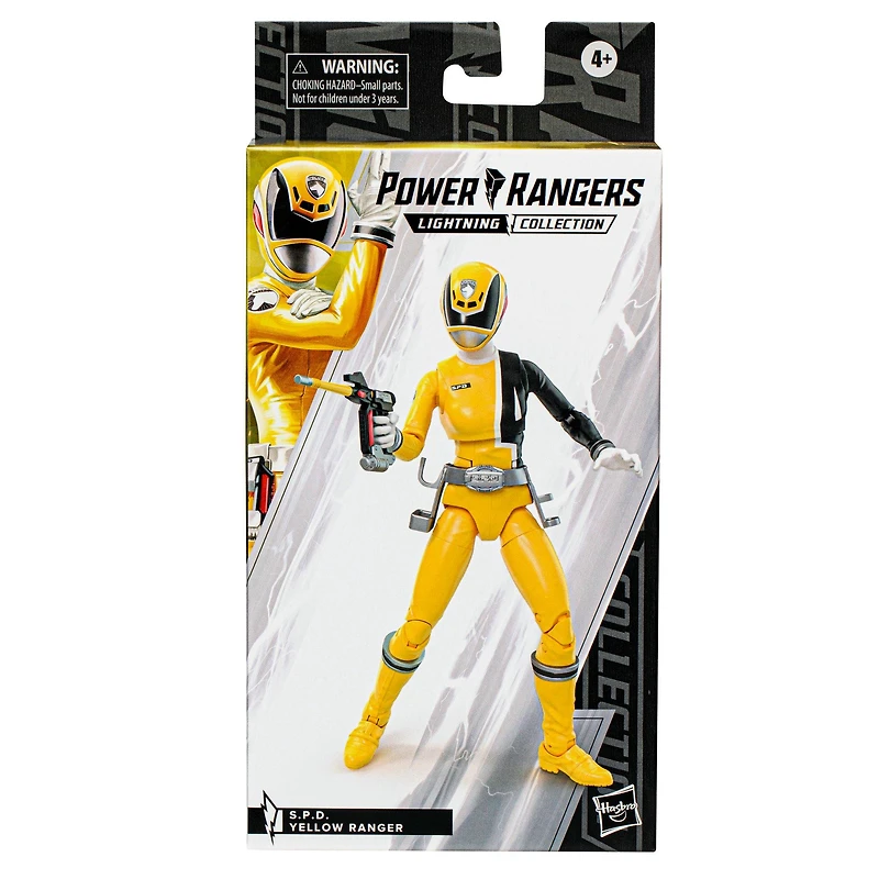 Hasbro Power Rangers Lightning Collection S.P.D. Yellow Ranger 6-in Action Figure