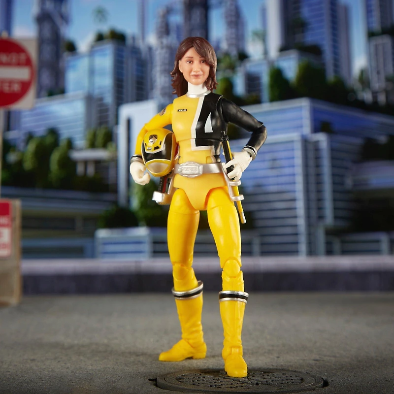 Hasbro Power Rangers Lightning Collection S.P.D. Yellow Ranger 6-in Action Figure