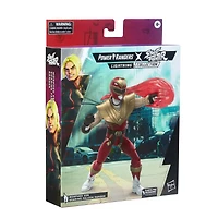 Hasbro Lightning Collection Mighty Morphin Power Rangers x Street Fighter Collab Ken Soaring Falcon Ranger 6-in Action Figure