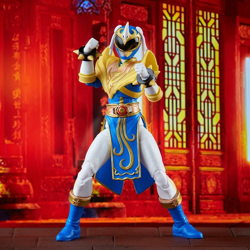 Hasbro Power Rangers x Street Fighter Lightning Collection Morphed Chun-Li Blazing Phoenix Ranger 6-in Action Figure