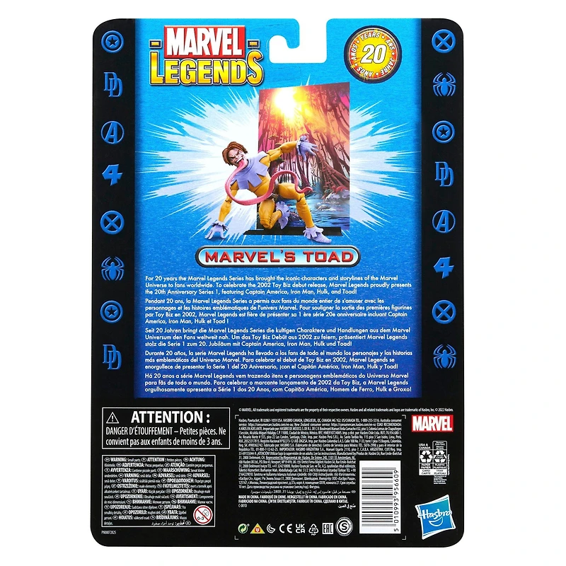 Hasbro Marvel Legends Series Marvel's Toad 6-in Action Figure