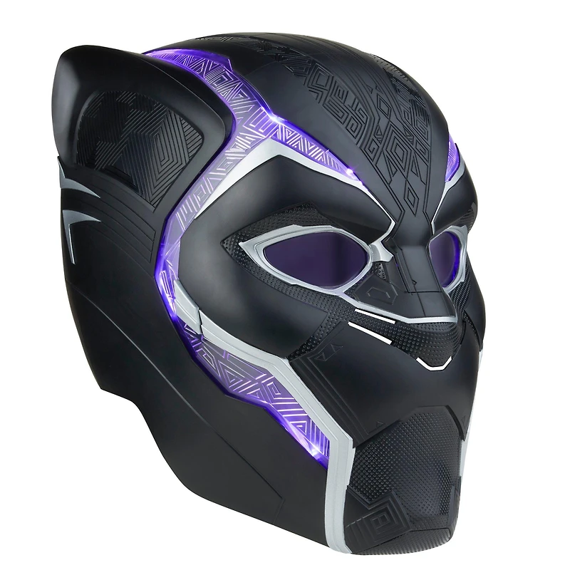 Hasbro Marvel Legends Black Panther Mask Replica with Vibranium Light Up Effects