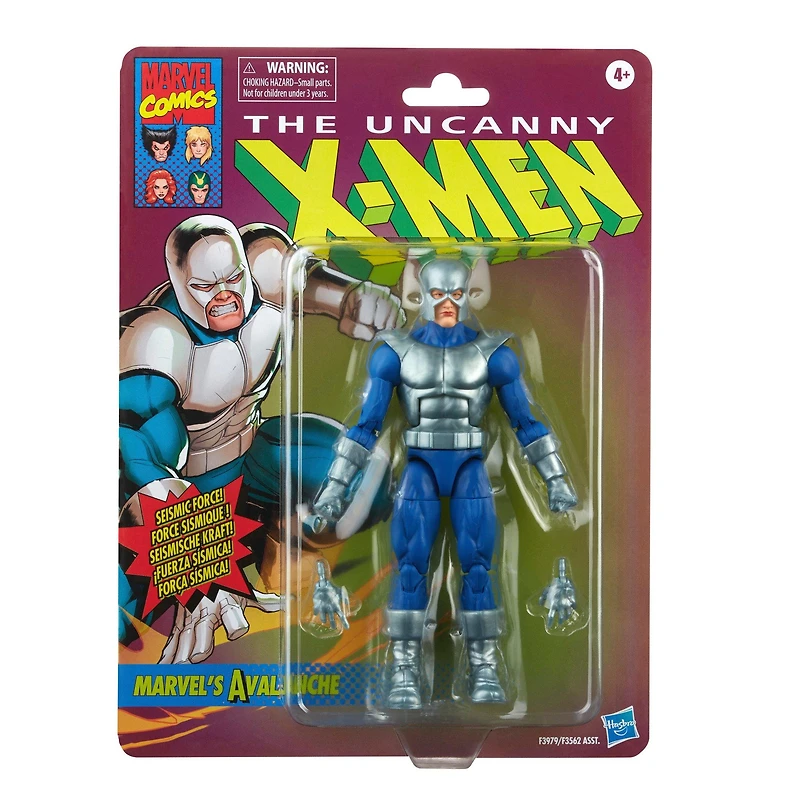 Hasbro Marvel Legends Series X-Men Avalanche 6-in Action Figure