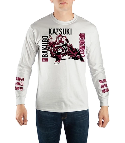 My Hero Academia Katsuki Bakugo Long Sleeve Unisex T-Shirt