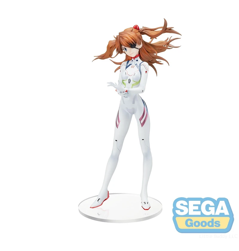 SEGA Neon Genesis Evangelion Asuka Shikinami Langley Last Mission Activate Color SPM Statue