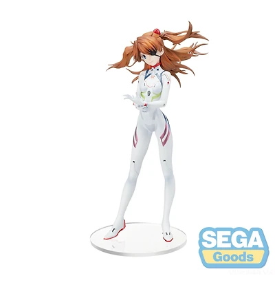 SEGA Neon Genesis Evangelion Asuka Shikinami Langley Last Mission Activate Color SPM Statue