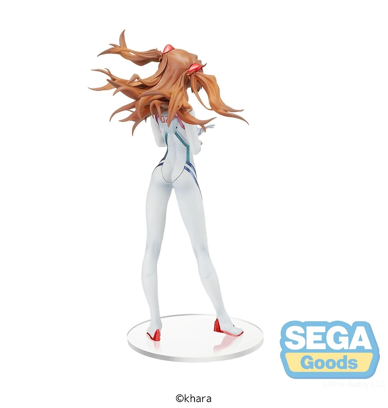 SEGA Neon Genesis Evangelion Asuka Shikinami Langley Last Mission Activate Color SPM Statue