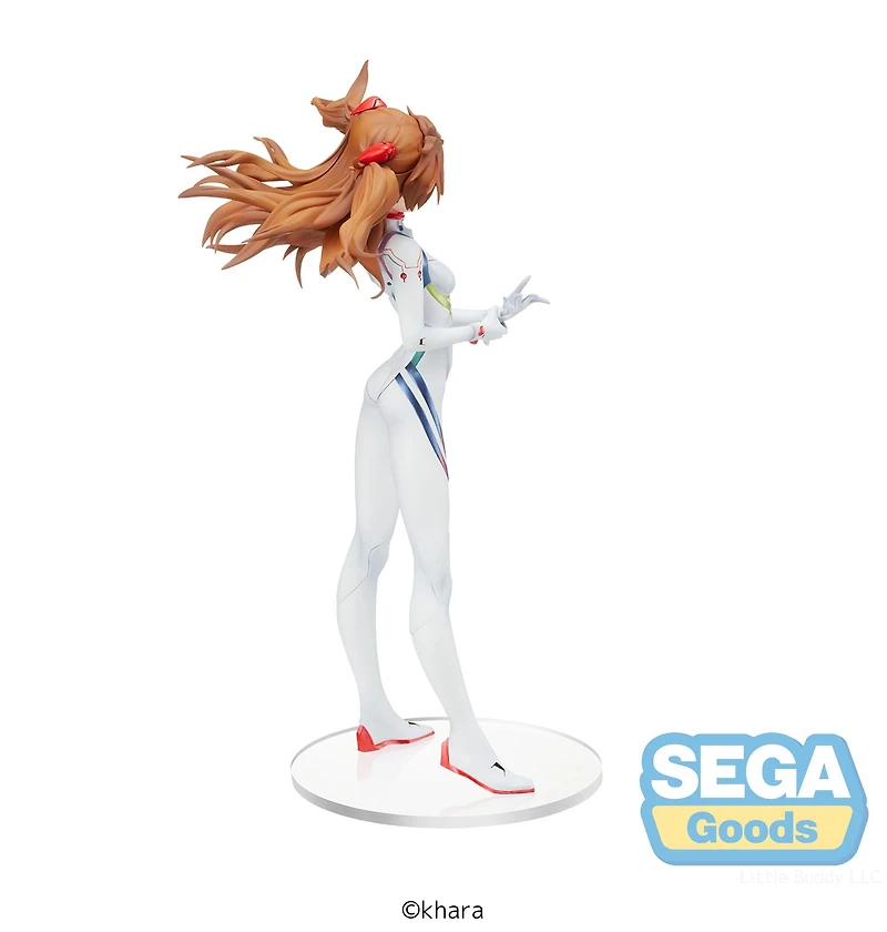 SEGA Neon Genesis Evangelion Asuka Shikinami Langley Last Mission Activate Color SPM Statue