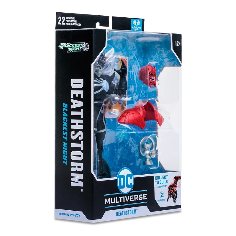McFarlane Toys DC Multiverse Blackest Night Deathstorm Collect to Build 7-in Action Figure