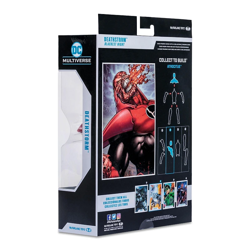 McFarlane Toys DC Multiverse Blackest Night Deathstorm Collect to Build 7-in Action Figure