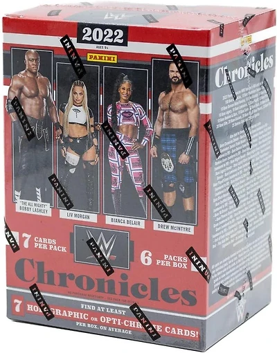 2022 Panini Chronicles WWE Wrestling 6-Pack