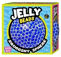 Ja-Ru Jelly Beads Big Squooshy Sphere Fidget Toy (Styles May Vary)