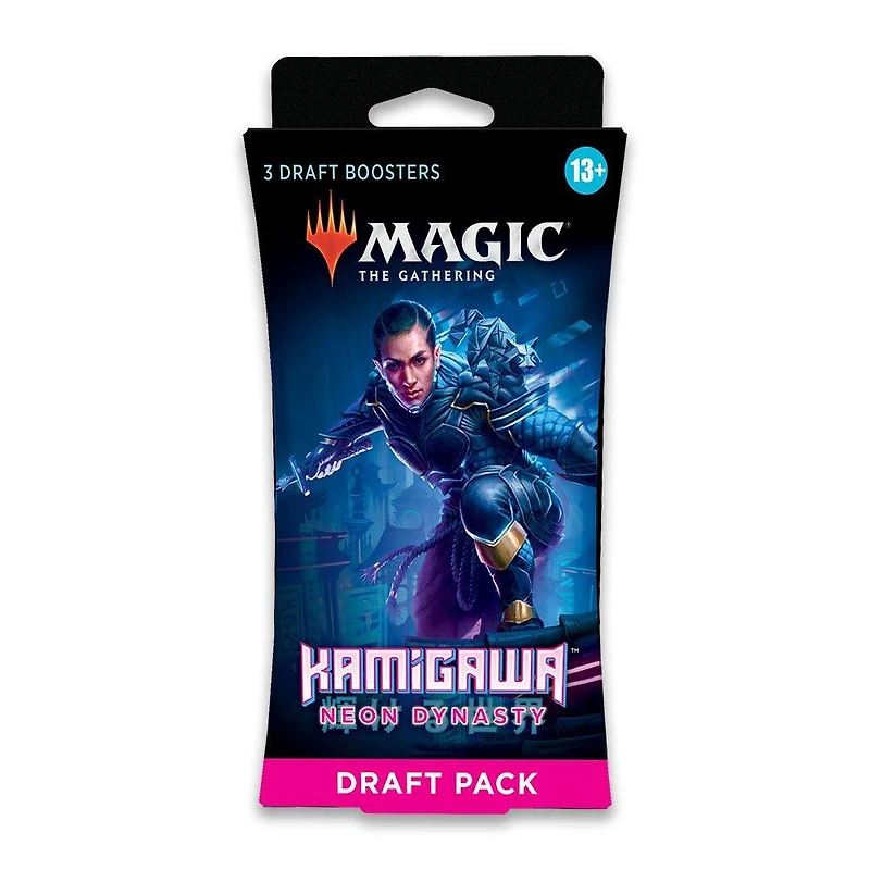 Magic: The Gathering - Kamigawa: Neon Dynasty Draft Pack (Draft Booster 3 Pack)