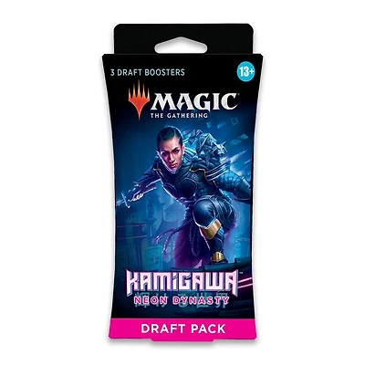 Magic: The Gathering - Kamigawa: Neon Dynasty Draft Pack (Draft Booster 3 Pack)