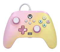 PowerA Pink Lemonade Enhanced Wired Controller for Xbox Series X and S