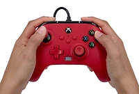 PowerA Enhanced Wired Controller for Xbox Series X/S Artisan Red
