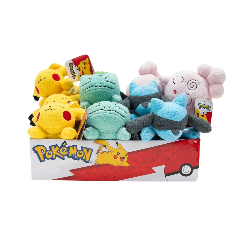 Jazwares Pokemon Sleeping 5-in Plush (Styles May Vary