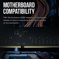 PNY Performance DDR5 4800MHz Desktop Memory 16GB