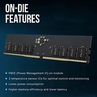 PNY Performance DDR5 4800MHz Desktop Memory 16GB