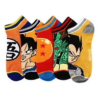 Naruto Mixed Icon and Character Closeup Unisex Ankle Socks 5-Pack