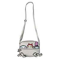 Nightmare Before Christmas Synthetic Leather Adjustable Strap Handbag